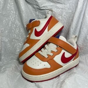 Nike Kids' Sneakers - Red and Orange